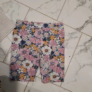 Women's M vans floral bike shorts